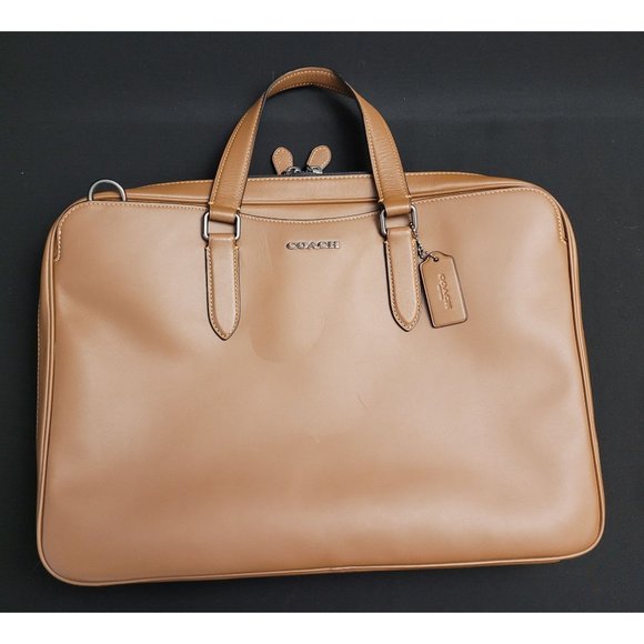 Coach Other - *SOLD* Coach Graham Slim Brief Laptop Bag Suitcase Leather LIKE NEW